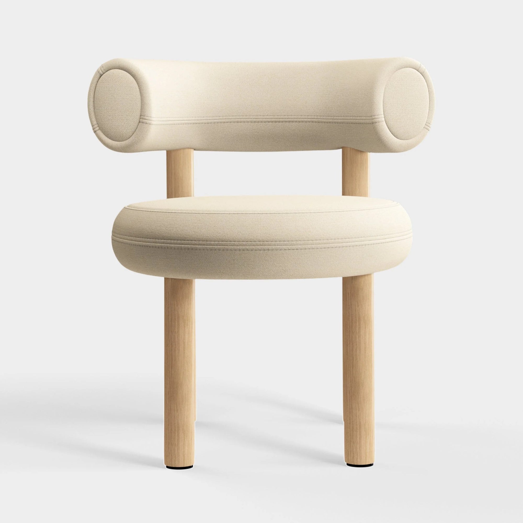 Fat Dining Chair — Wood