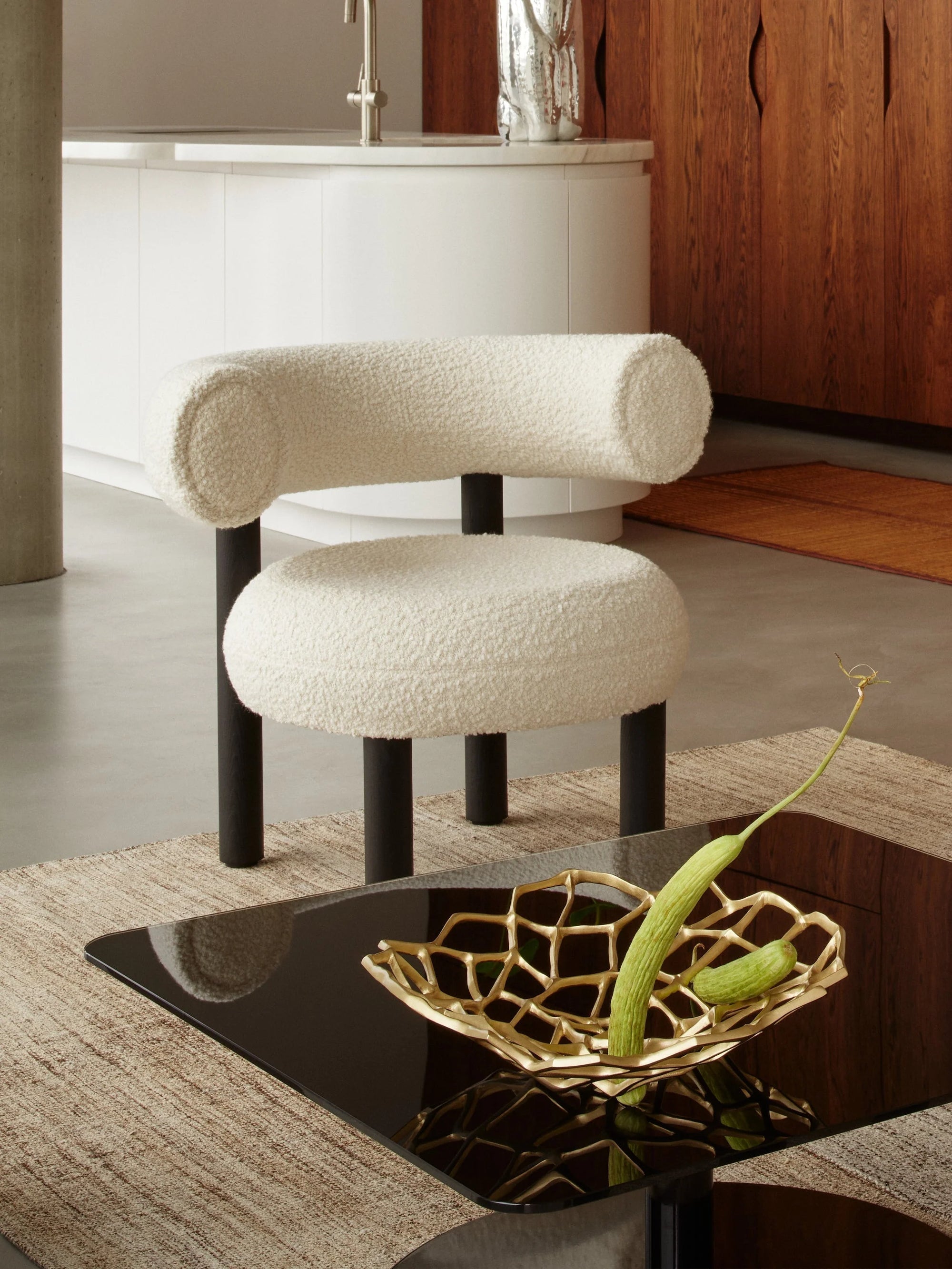 Fat Lounge Chair — Wood