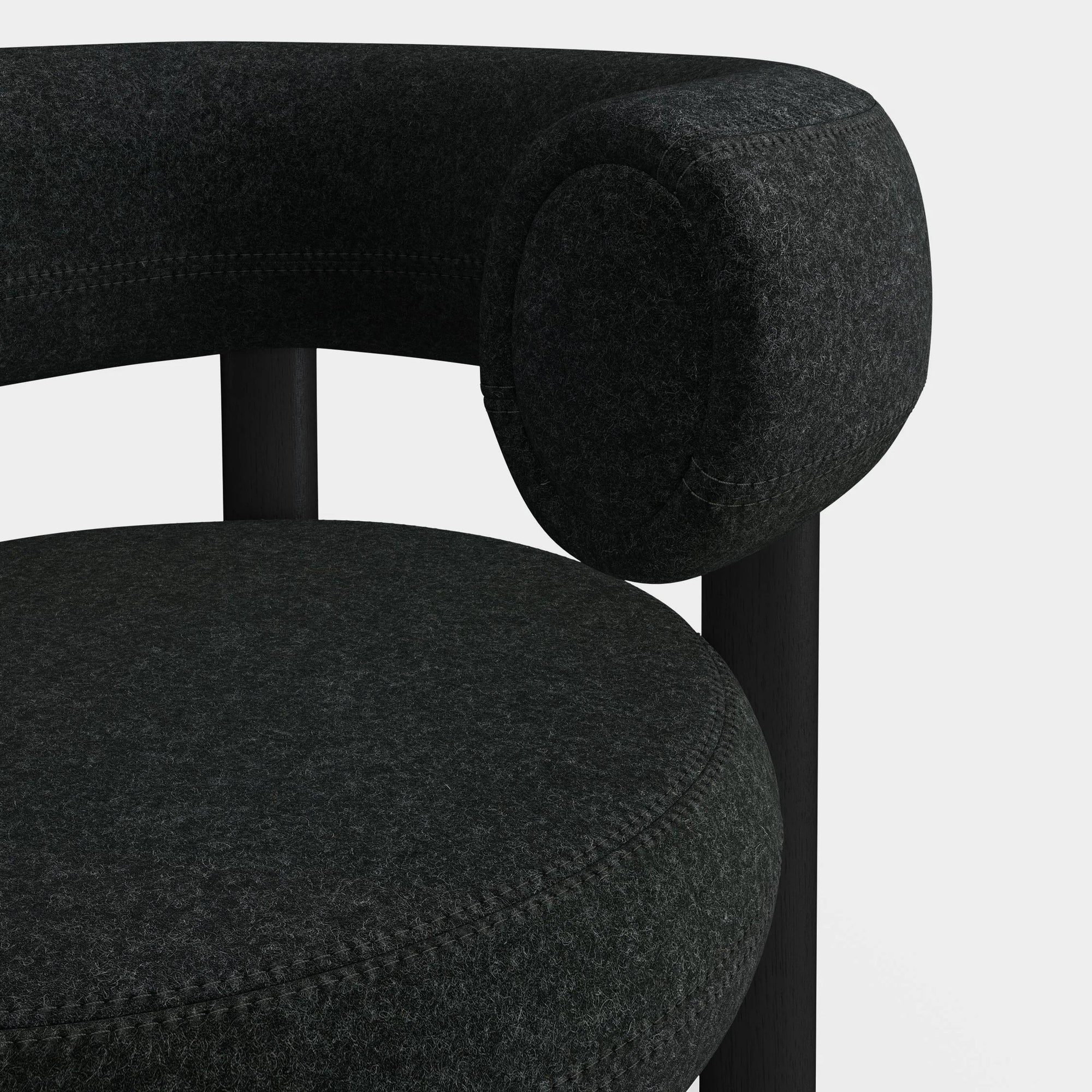 Fat Lounge Chair — Wood