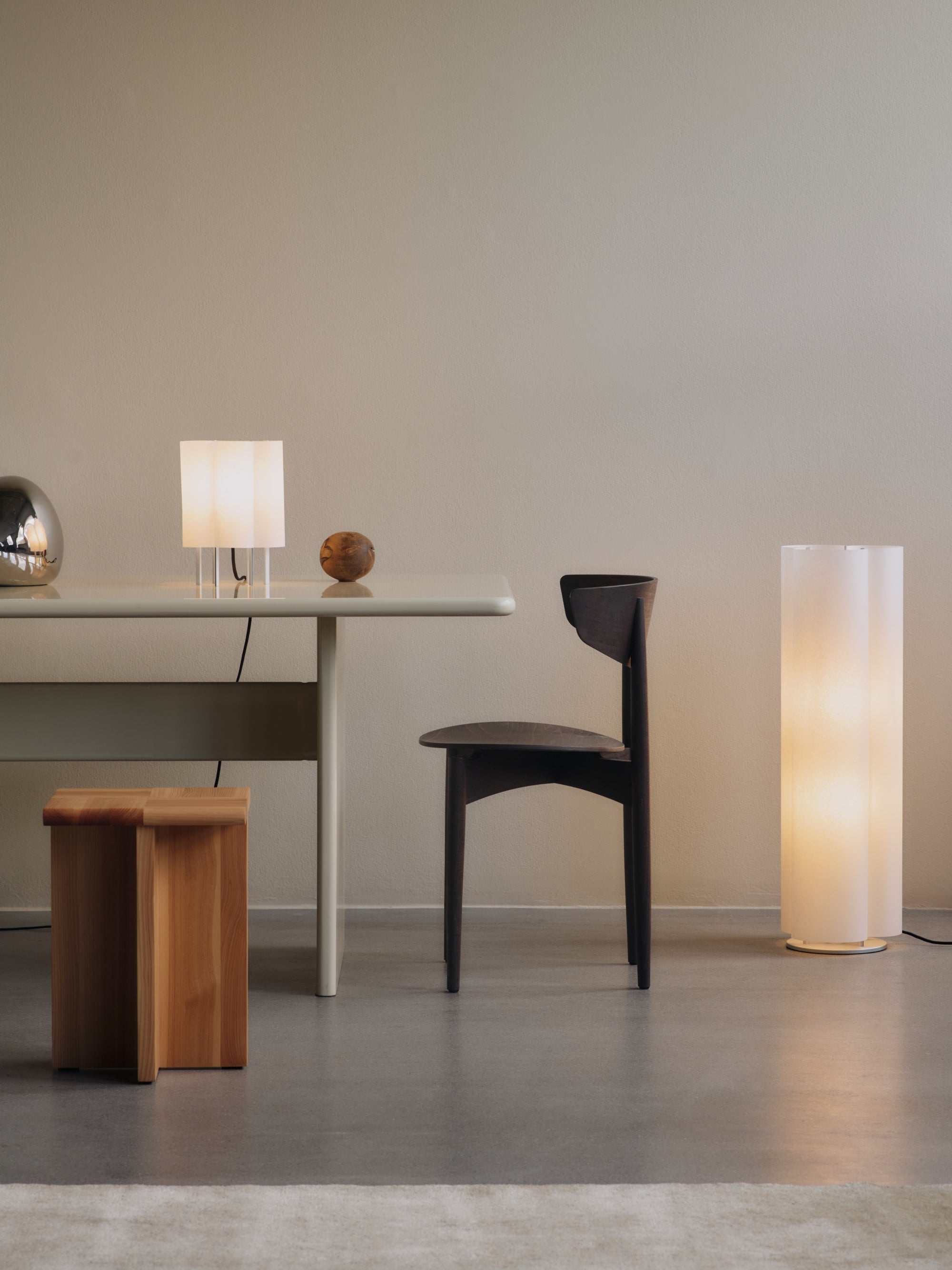 Herman Dining Chair — Wood Base