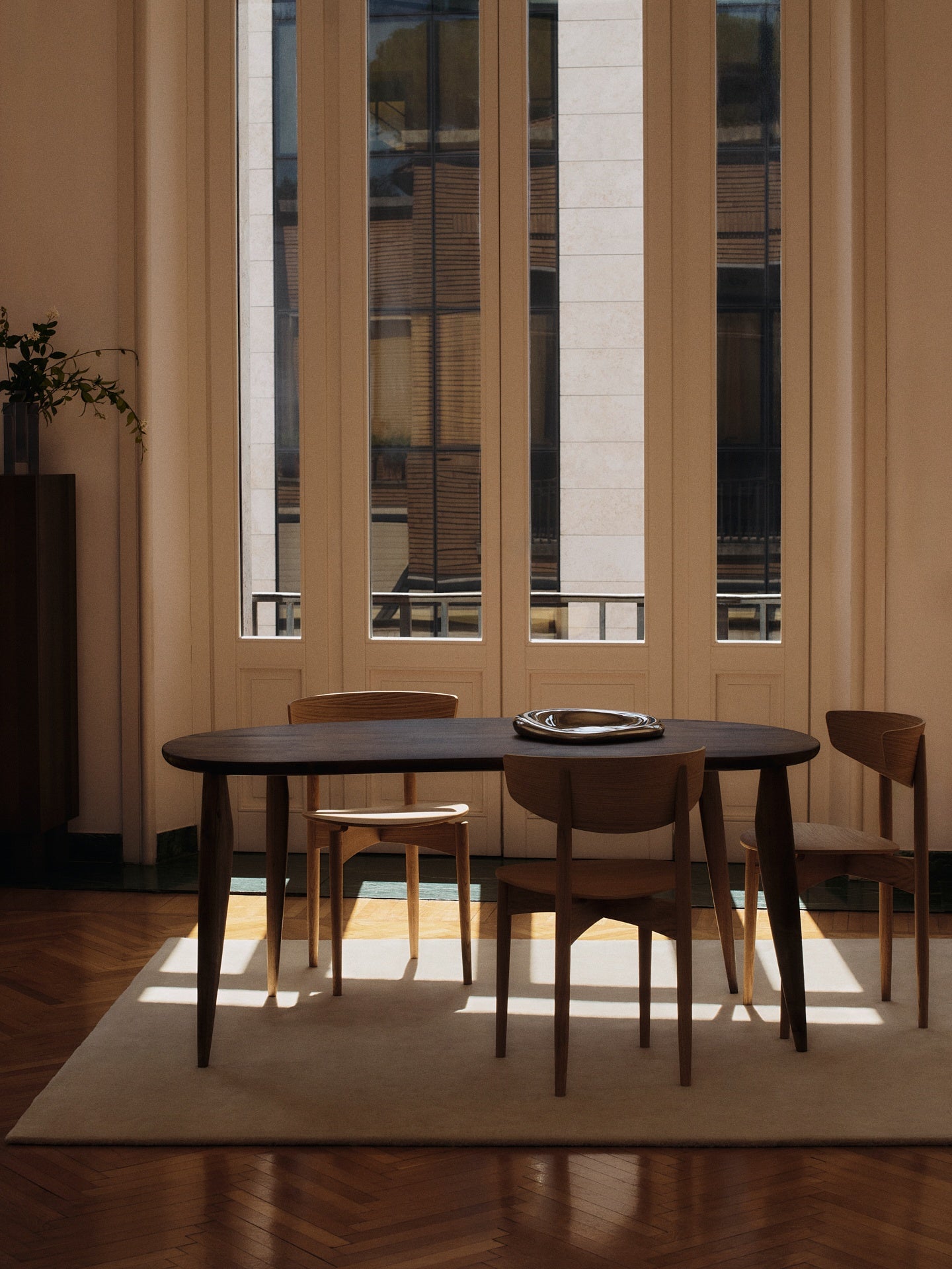 Herman Dining Chair — Wood Base