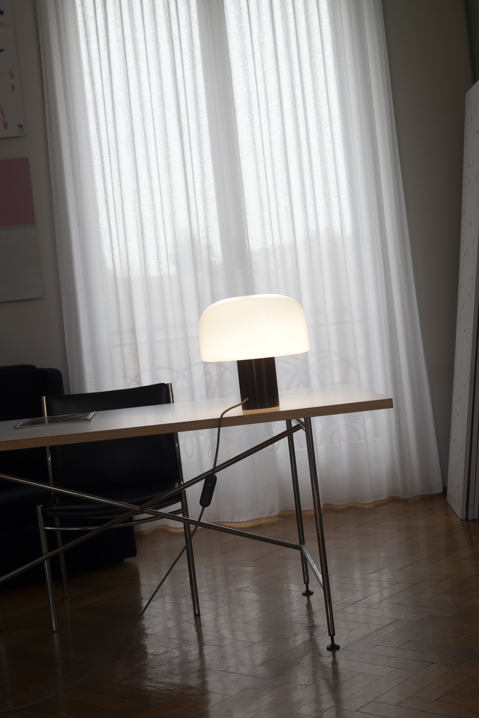 Bellhop Glass Table Lamp