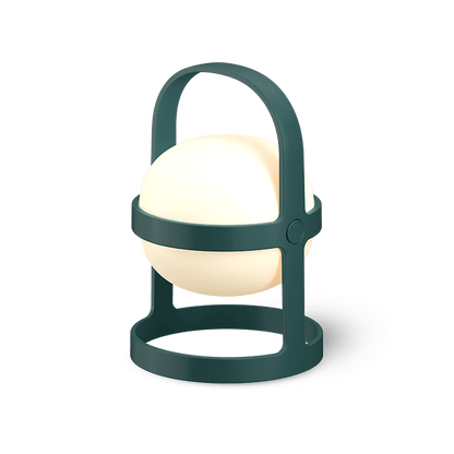 Soft Spot Solar Lamp — Forest Green
