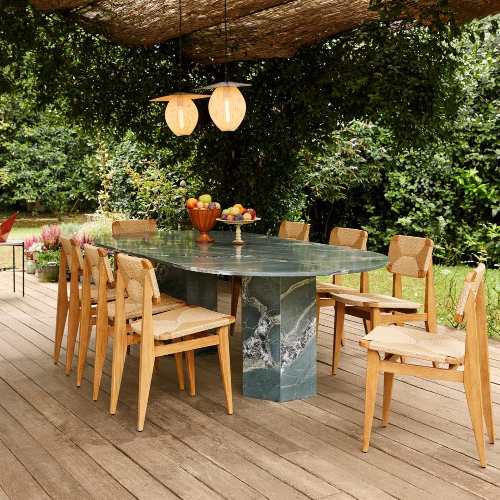 C-Chair Dining Chair — Paper Cord — Indoor and Outdoor