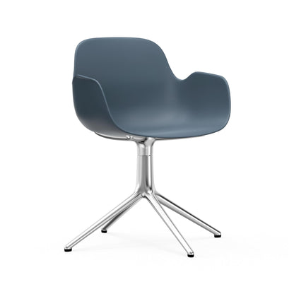 Form Swivel Armchair — 4 Legs