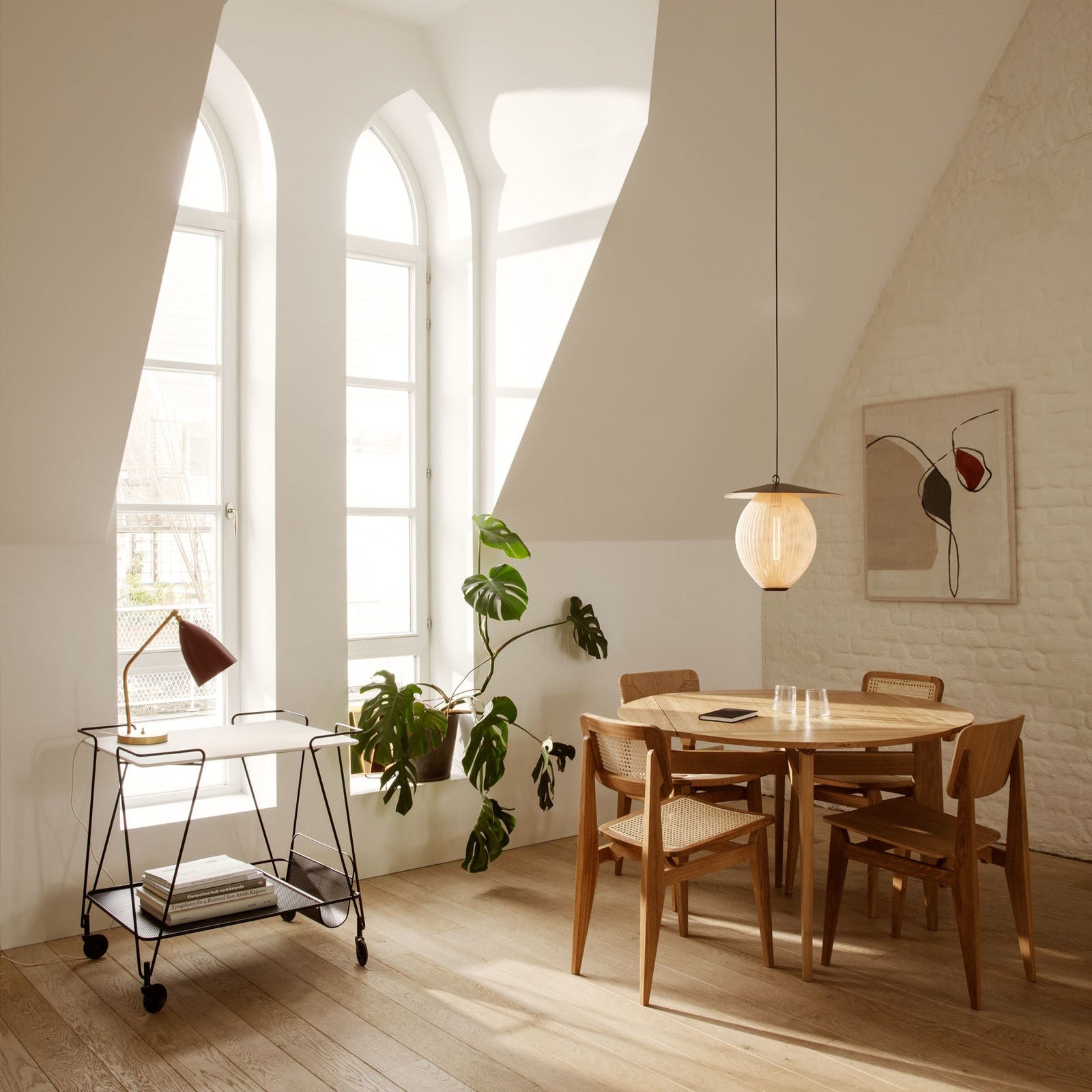 C-Chair Dining Chair — French Cane