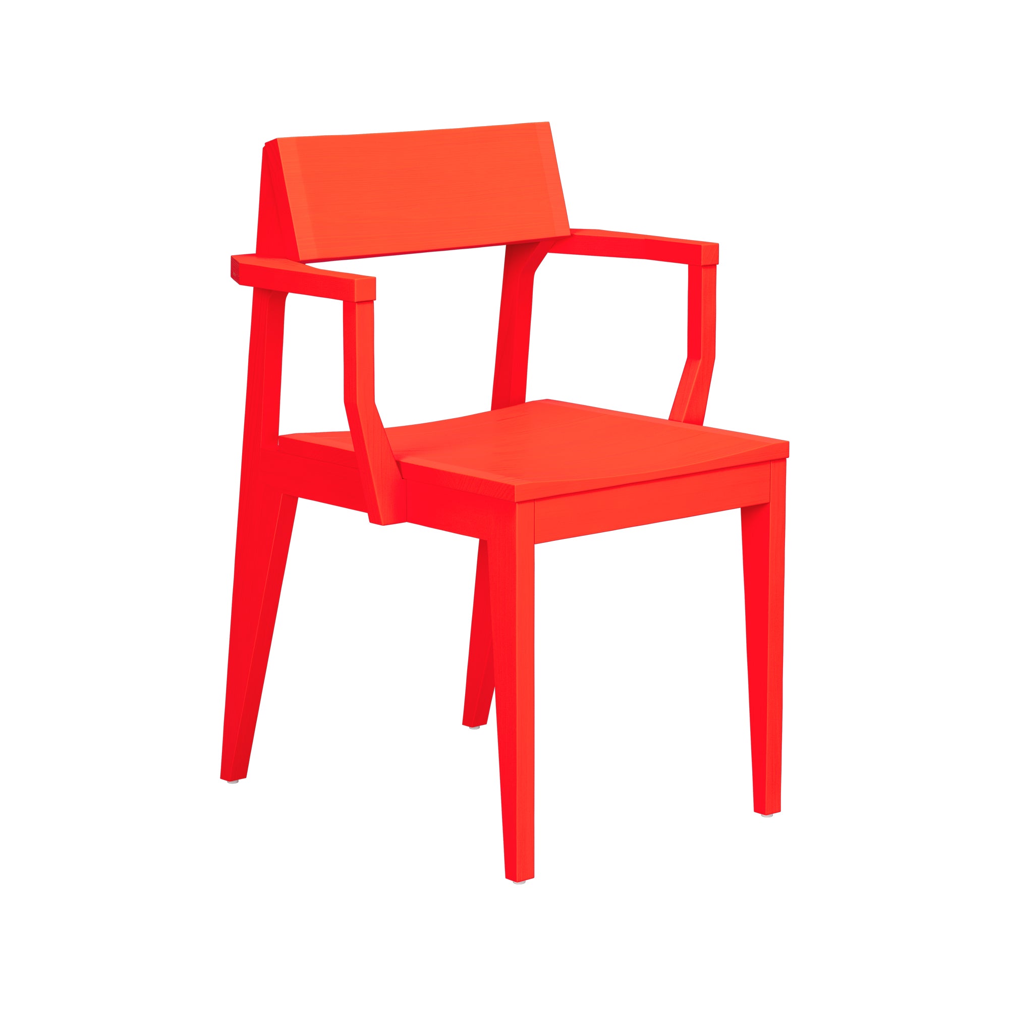 Schulz Armchair — Wood Seat