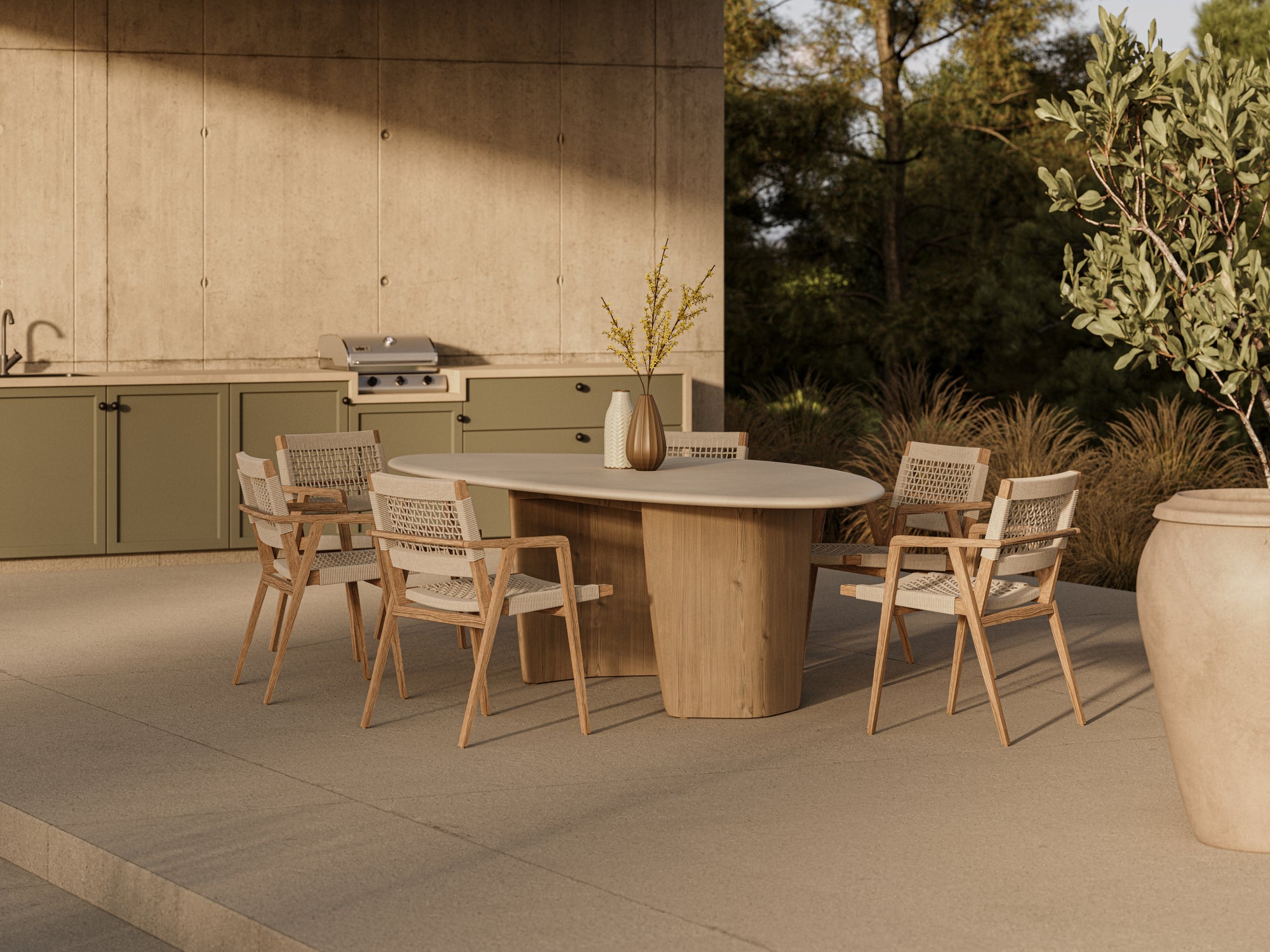 Sorrento Organic Dining Table