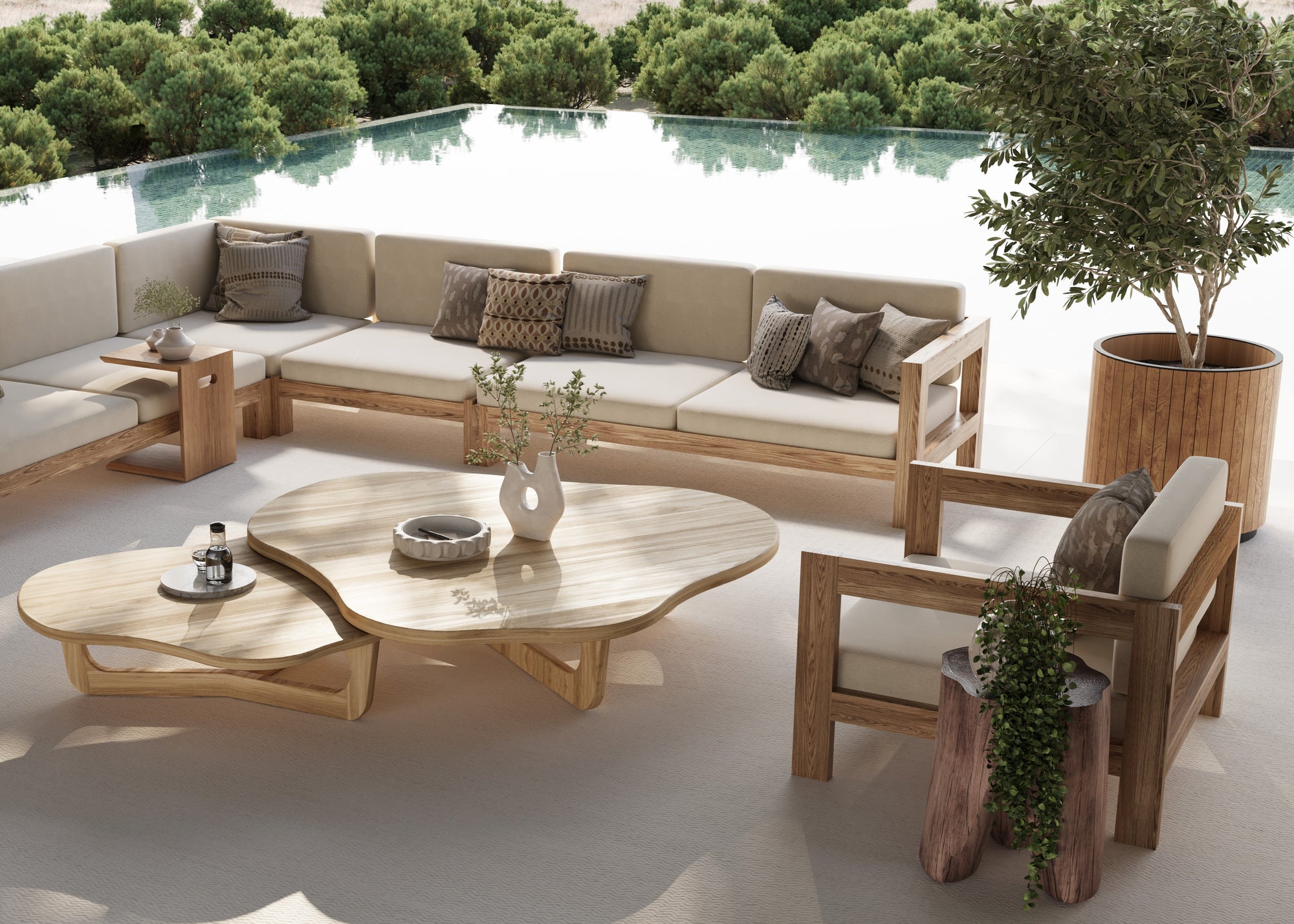 Brindisi Organic Coffee Table