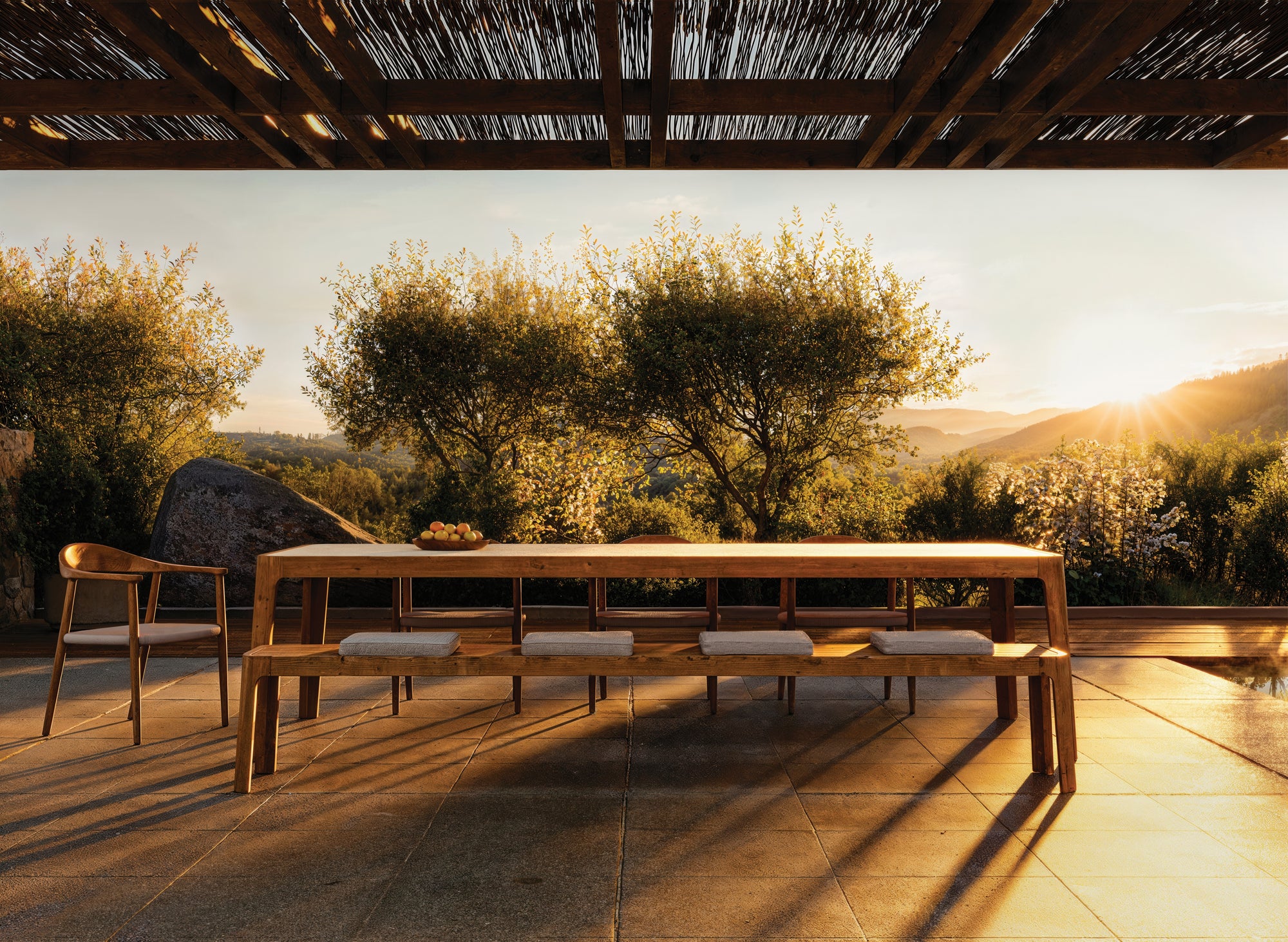 Positano Bench