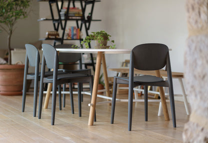 Halo Stacking Chair — Wood
