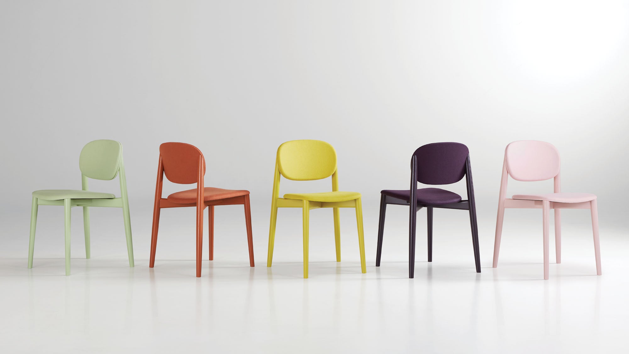 Halo Stacking Chair — Wood