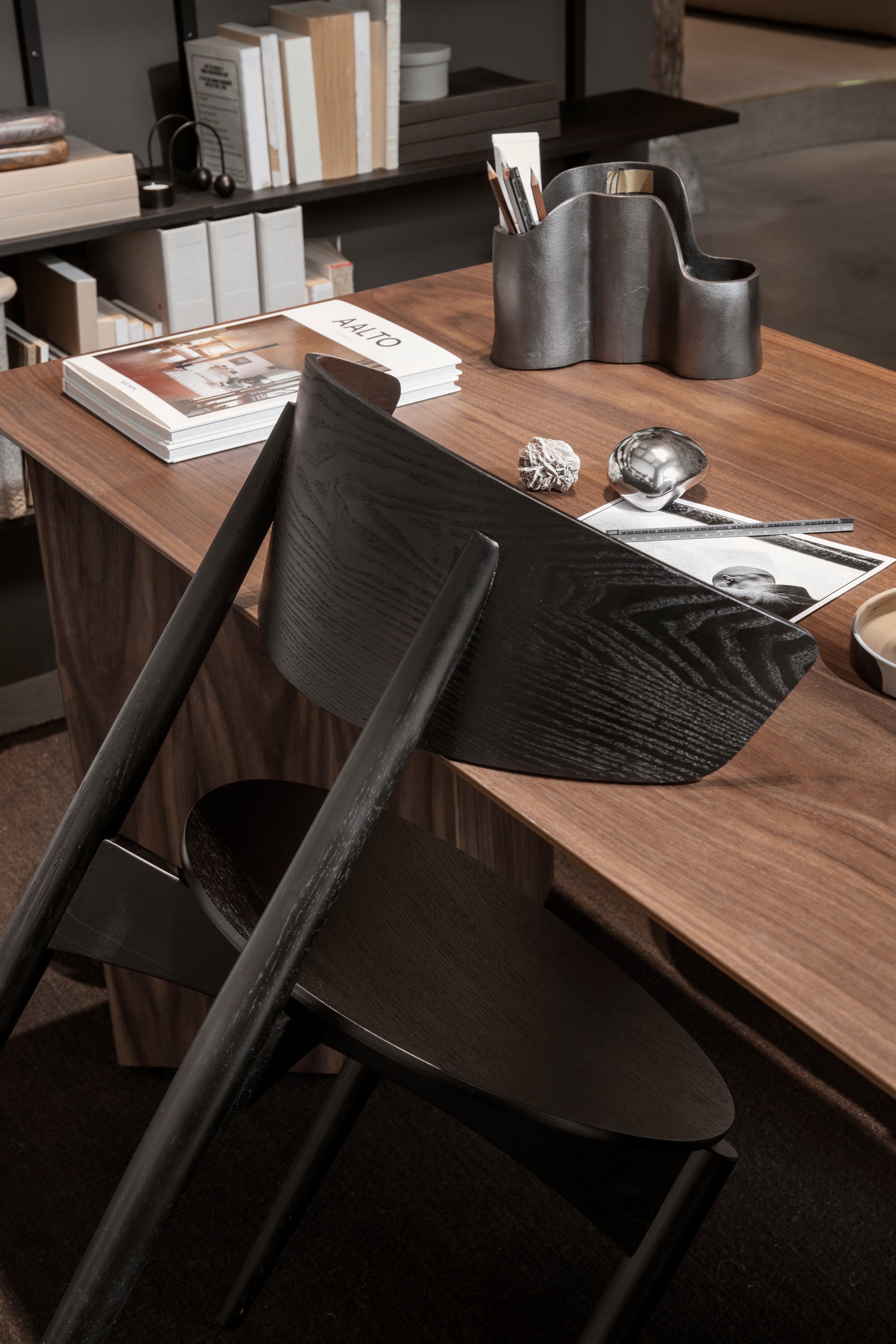 Herman Dining Chair — Wood Base