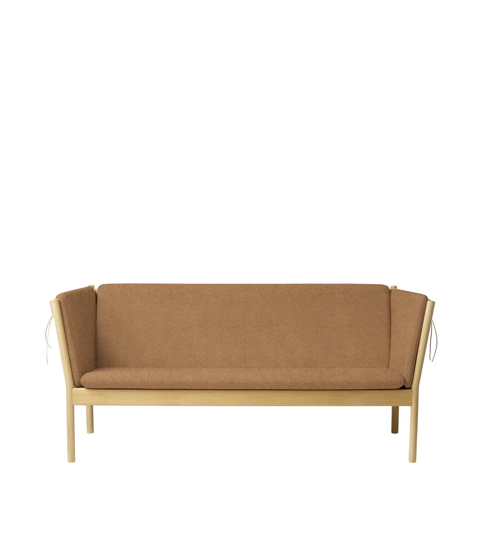 J149 3-Person Sofa — Nature Lacquered Oak/Brown