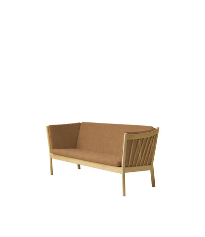 J149 3-Person Sofa — Nature Lacquered Oak/Brown