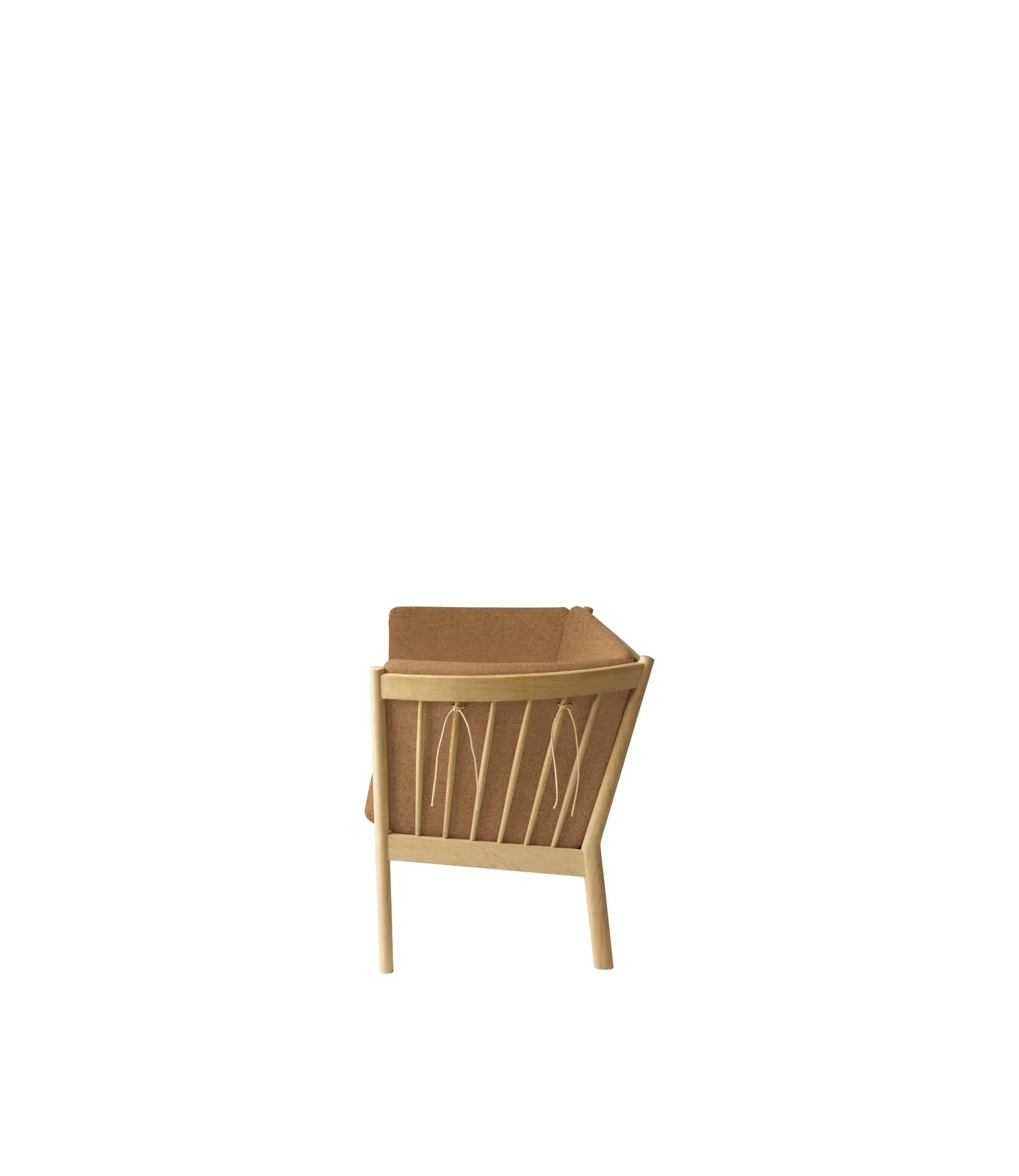 J149 3-Person Sofa — Nature Lacquered Oak/Brown
