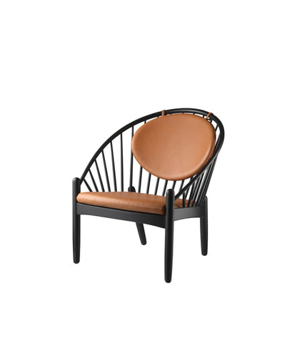 J166 Jørna Chair — Jet Black Oak/Cognac
