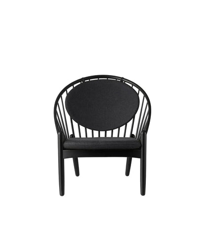 J166 Jørna Chair — Jet Black Oak/Dark Grey