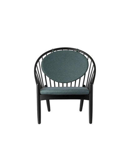 J166 Jørna Chair — Jet Black Oak/Green