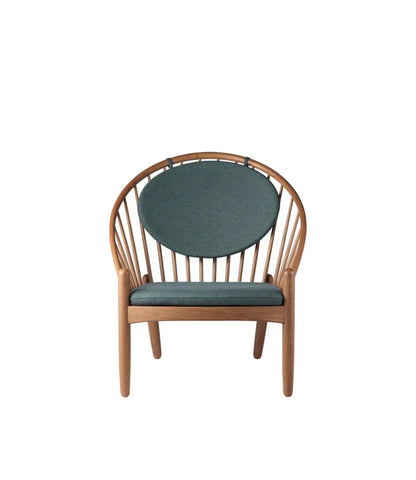J166 Jørna Chair — Smoked Oiled Oak/Green