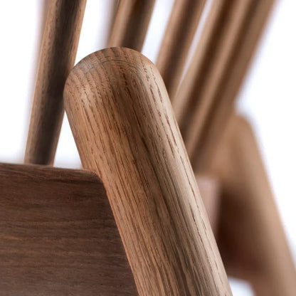 J166 Jørna Chair — Smoked Oiled Oak/Light Grey