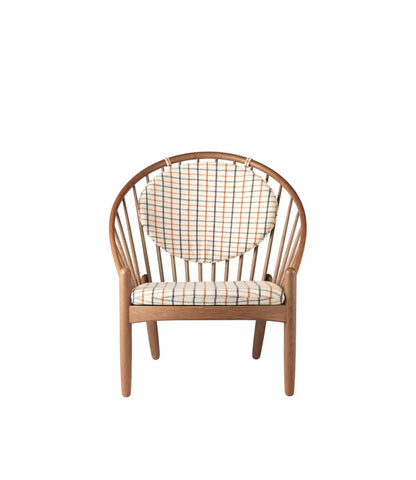 J166 Jørna Chair — Smoked Oiled Oak/Red