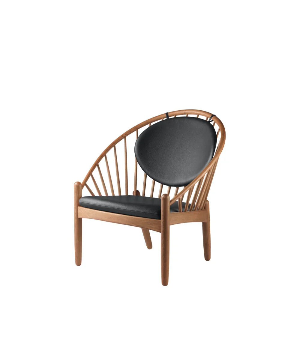 J166 Jørna Chair — Smoked Oiled Oak/Black