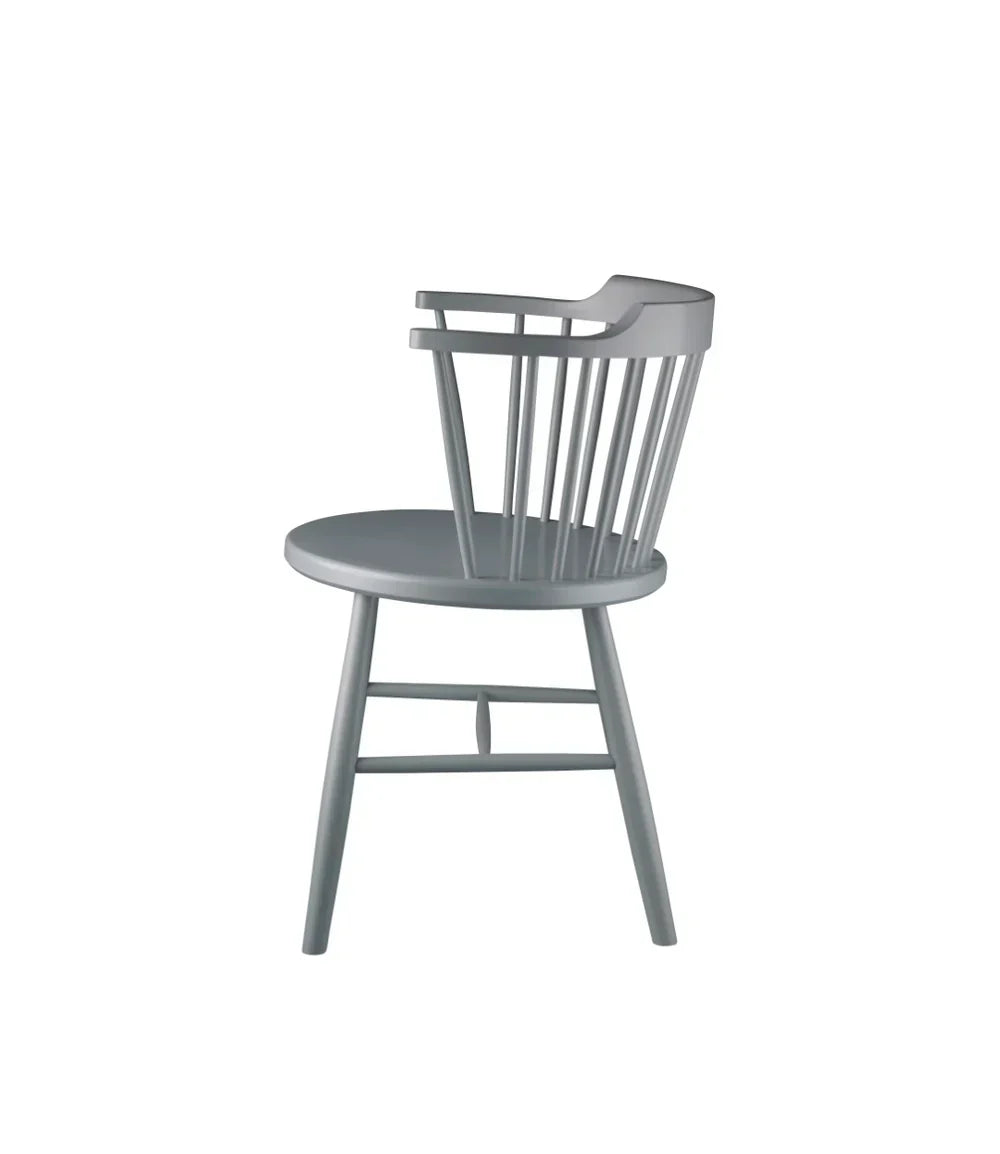 J18 Chair — Signal Grey Painted Beech