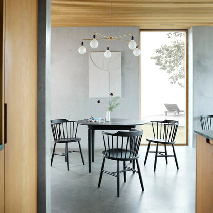 J18 Chair — Traffic Painted Black