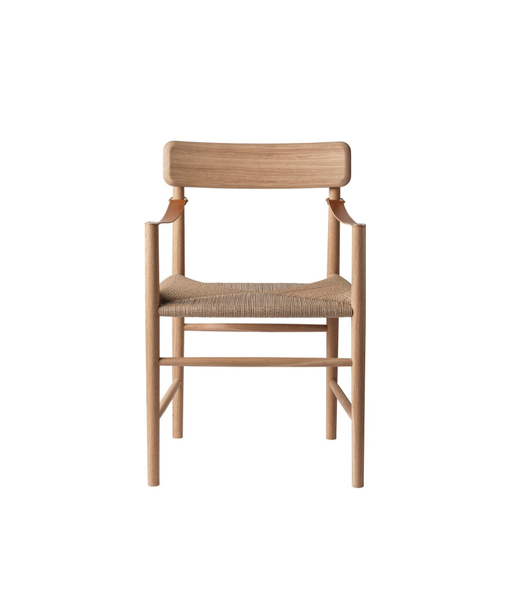 J186 Hesbjerg Chair — Nature Oiled Oak/Nature Paper Cord