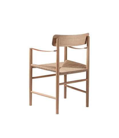 J186 Hesbjerg Chair — Nature Oiled Oak/Nature Paper Cord