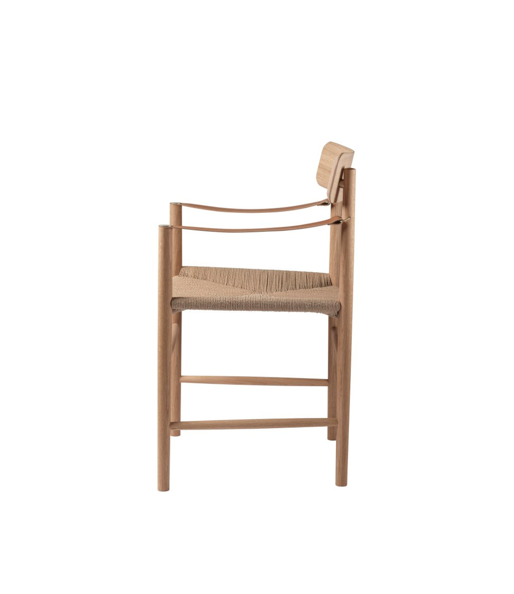 J186 Hesbjerg Chair — Nature Oiled Oak/Nature Paper Cord