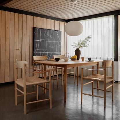J186 Hesbjerg Chair — Nature Oiled Oak/Nature Paper Cord