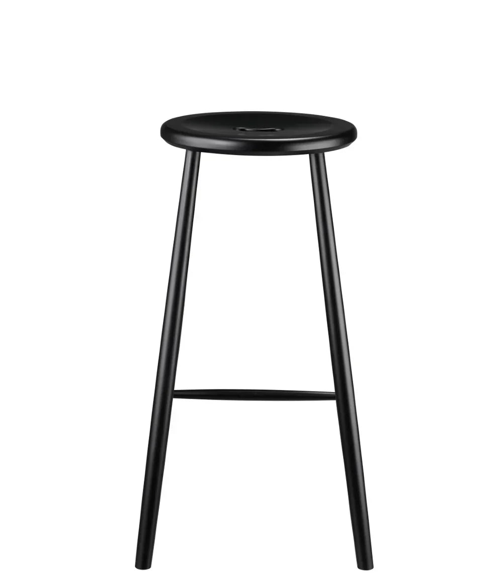 J27B Bar Stool — Jet Black Beech