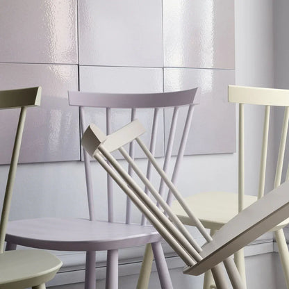 J46 Dining Chair — Violet Hair Painted Beech