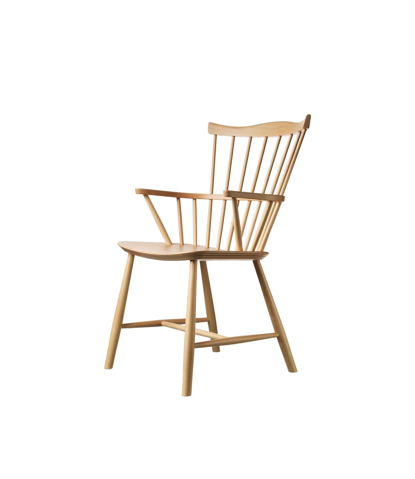 J52B Chair — Nature Lacquered Beech
