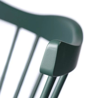 J52B Chair — Black Green Painted Beech
