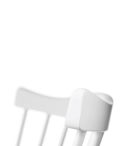 J52B Chair — Pure White Painted Beech