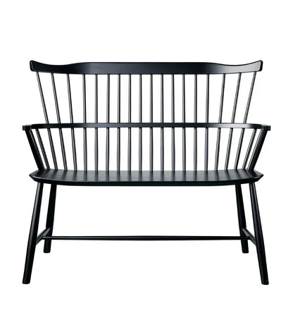 J52D Bench — Jet Black Painted Beech