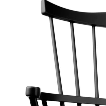 J52D Bench — Jet Black Painted Beech