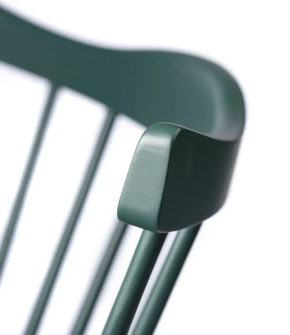 J52G Rocking Chair — Black Green Painted Beech