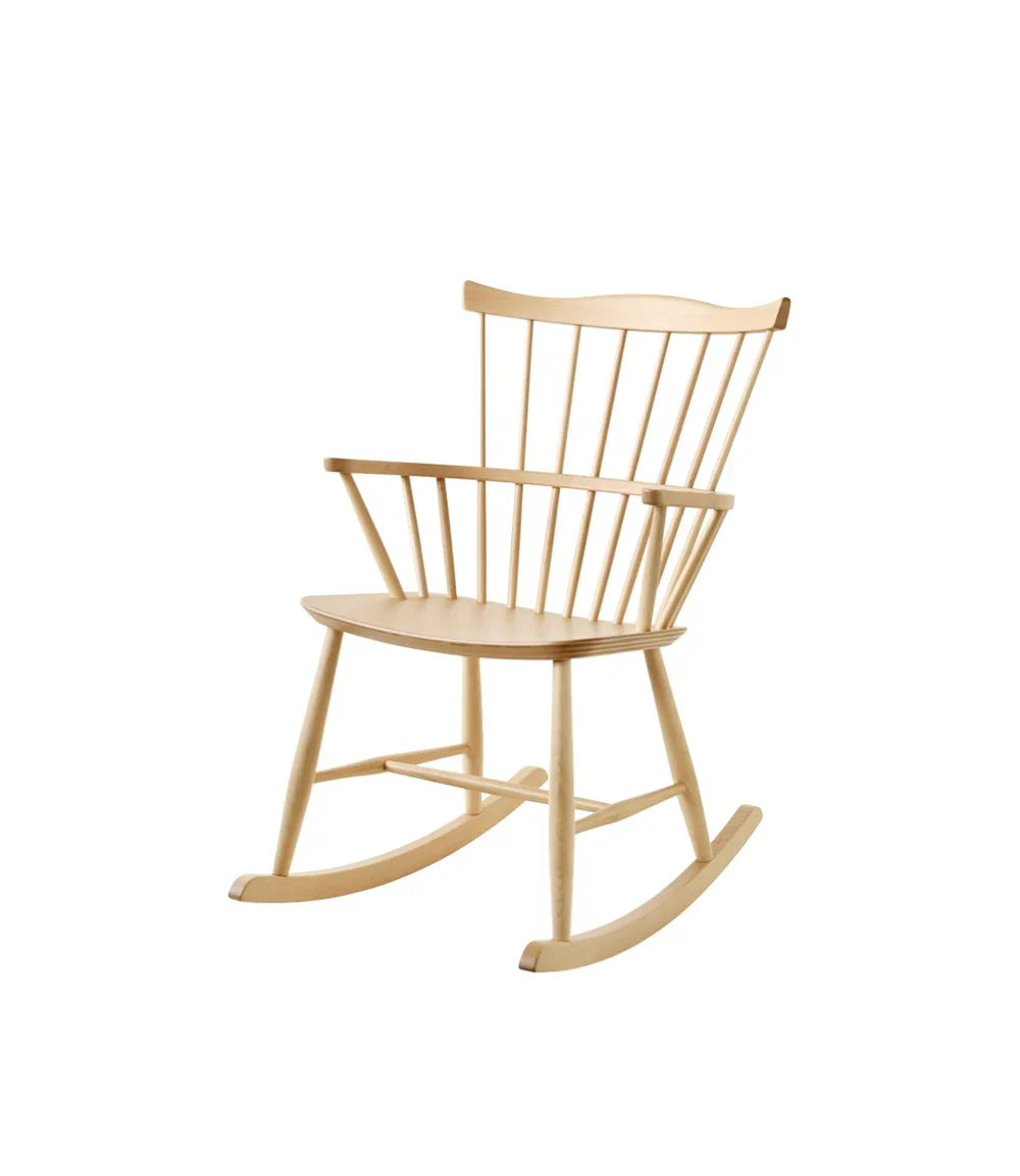 J52G Rocking Chair — Nature Lacquered Beech