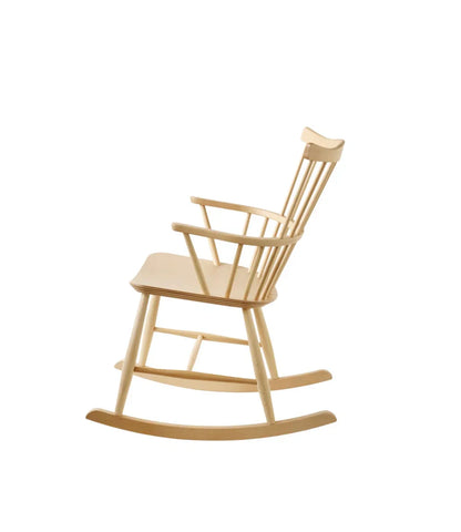 J52G Rocking Chair — Nature Lacquered Beech