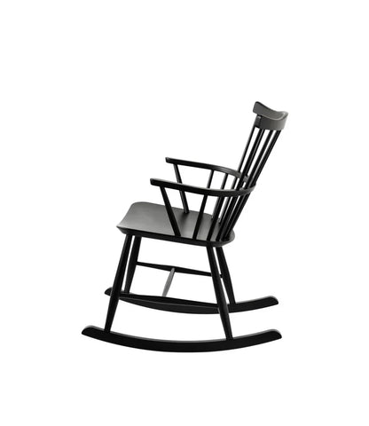 J52G Rocking Chair — Jet Black Painted Beech