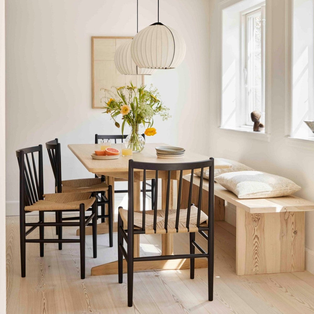 J80 Chair — Jet Black Painted Beech