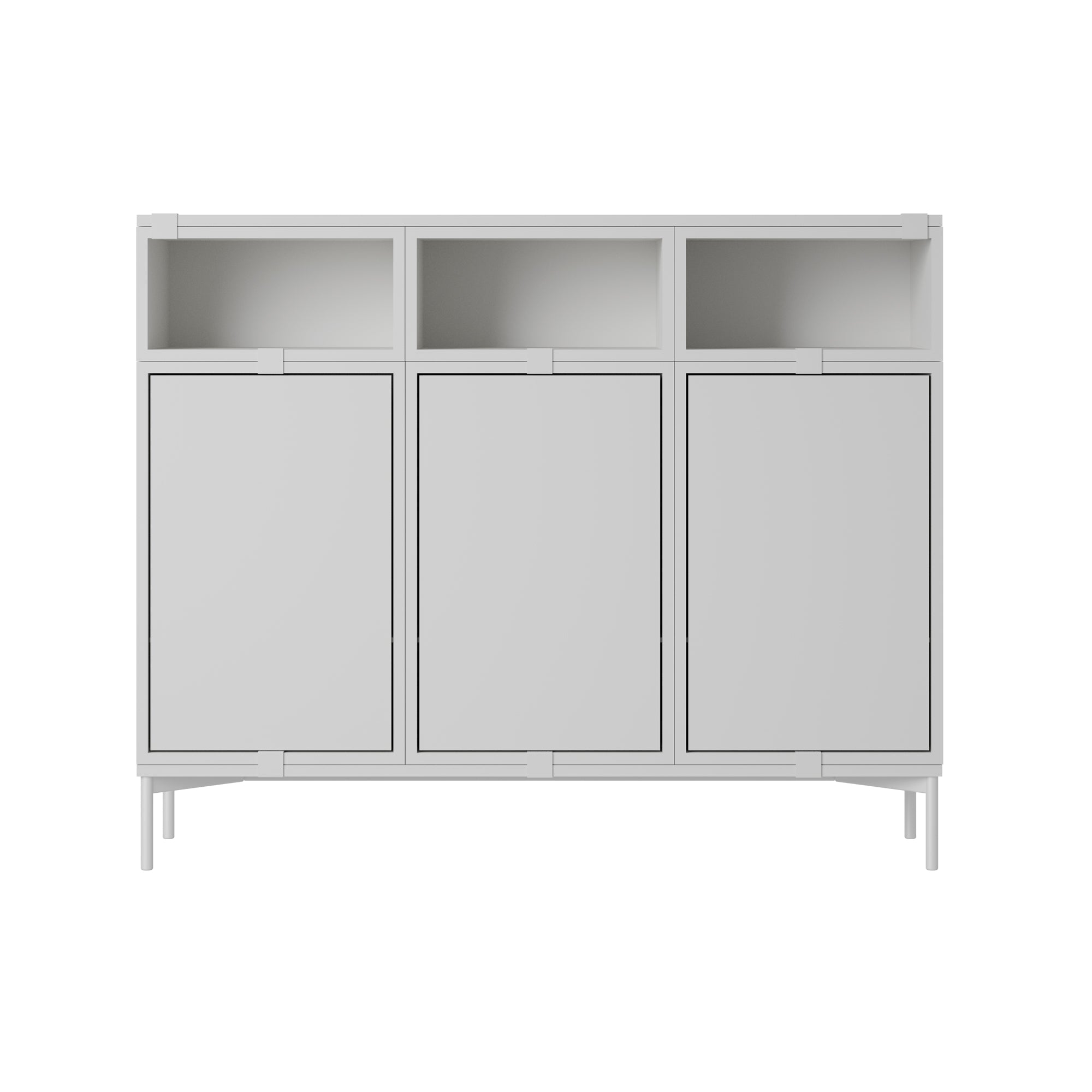 Stacked Storage System — Sideboard Configuration 3