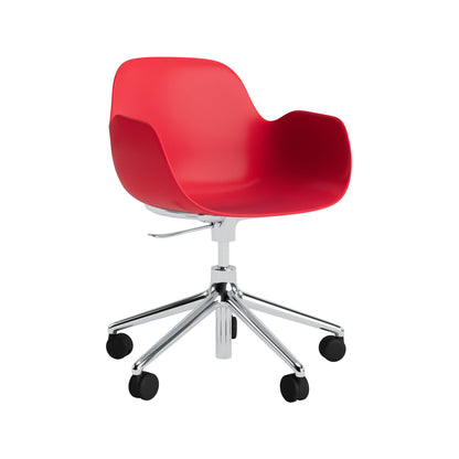 Form Swivel Armchair — 5 Wheels