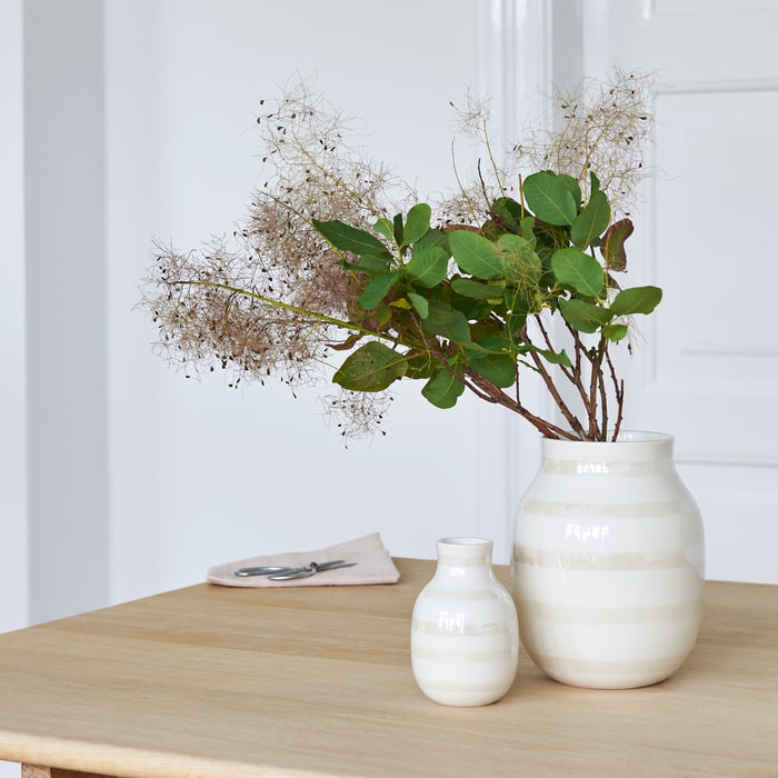 Kähler Omaggio Vase — Mother Of Pearl
