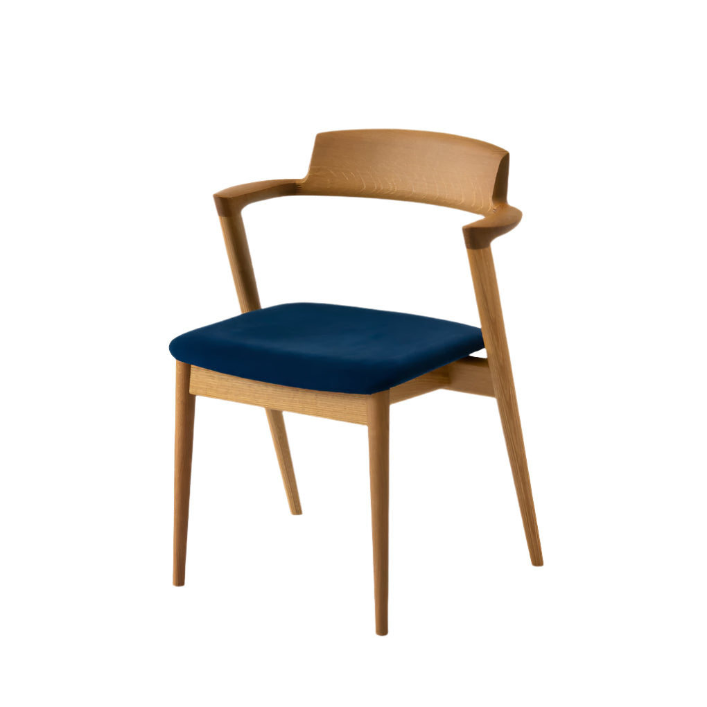Seoto Semi Armchair — Upholstered Seat