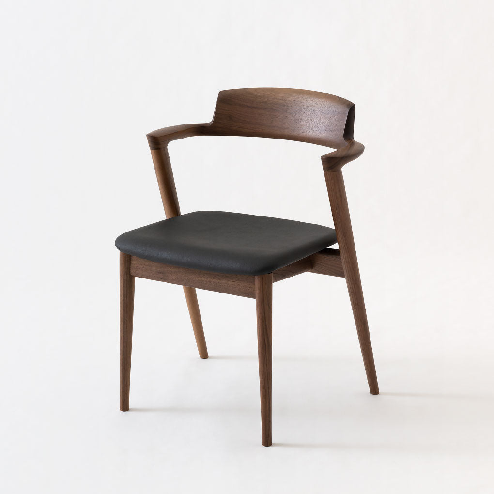 Seoto Semi Armchair — Upholstered Seat